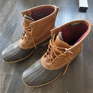 Used L.L.Bean boots GOR-TEX insulated 8” -used 1 season